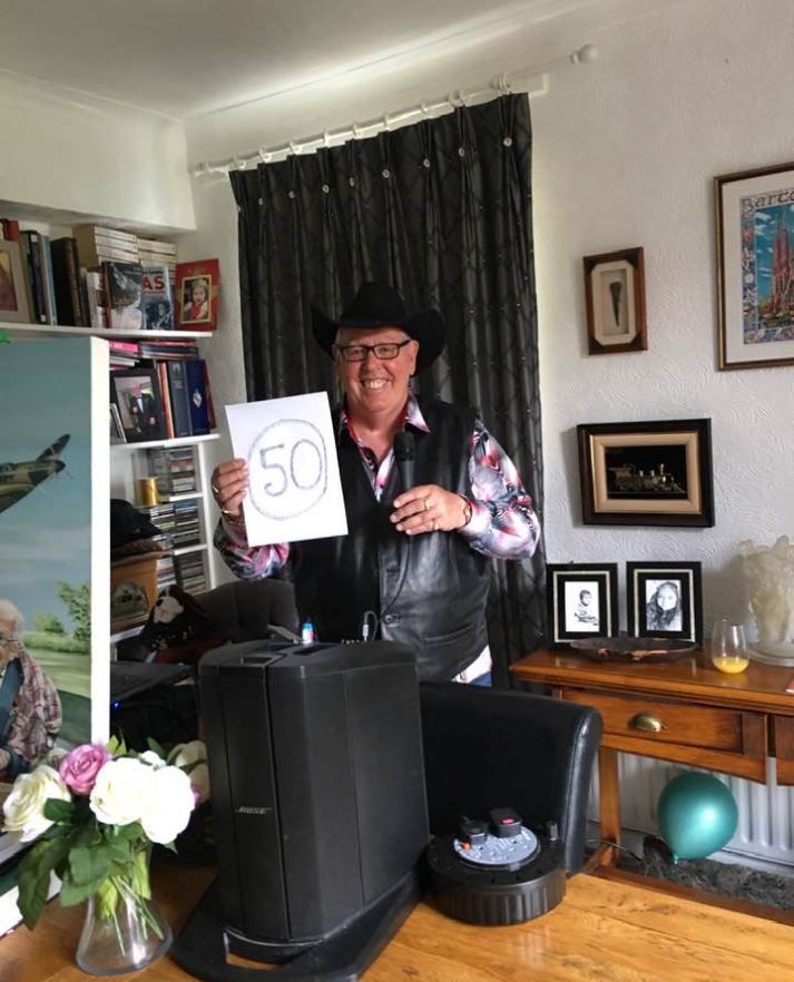 Rochdale’s ‘singing jeweller’ completes 100 song Captain Tom challenge