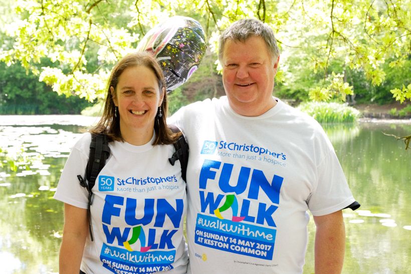 Hospice nurse encourages Croydon residents to walk for charity