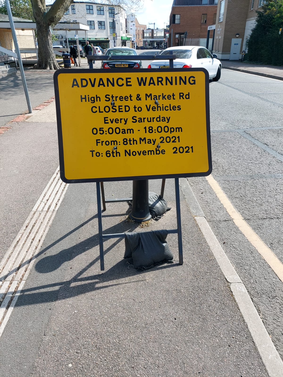 Wickford Market welcomes shoppers after move to the High Street
