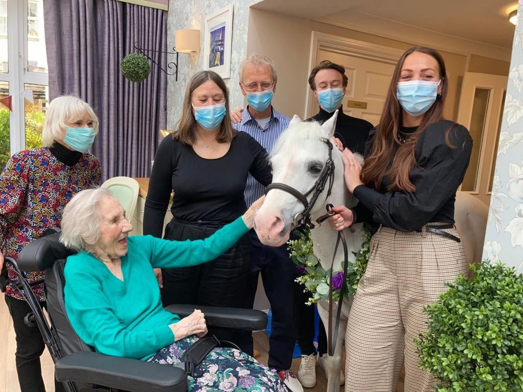 Century celebrations for care home resident in Rickmansworth