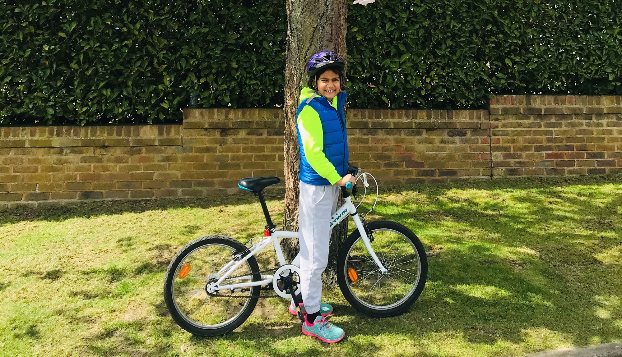 Three Rivers 7-year-old gets on her bike for charity