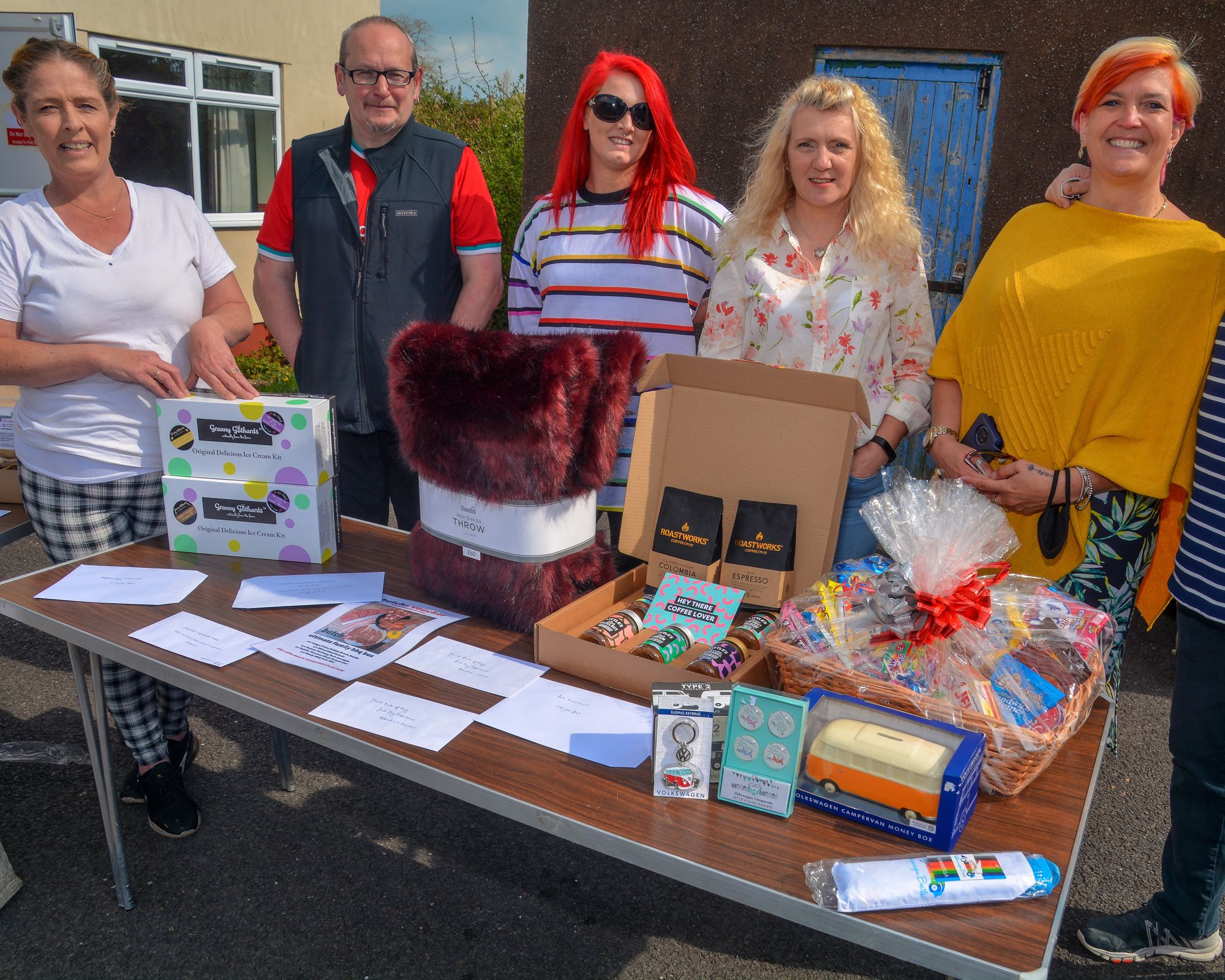Hundreds raised for Willand Food Network with charity auction