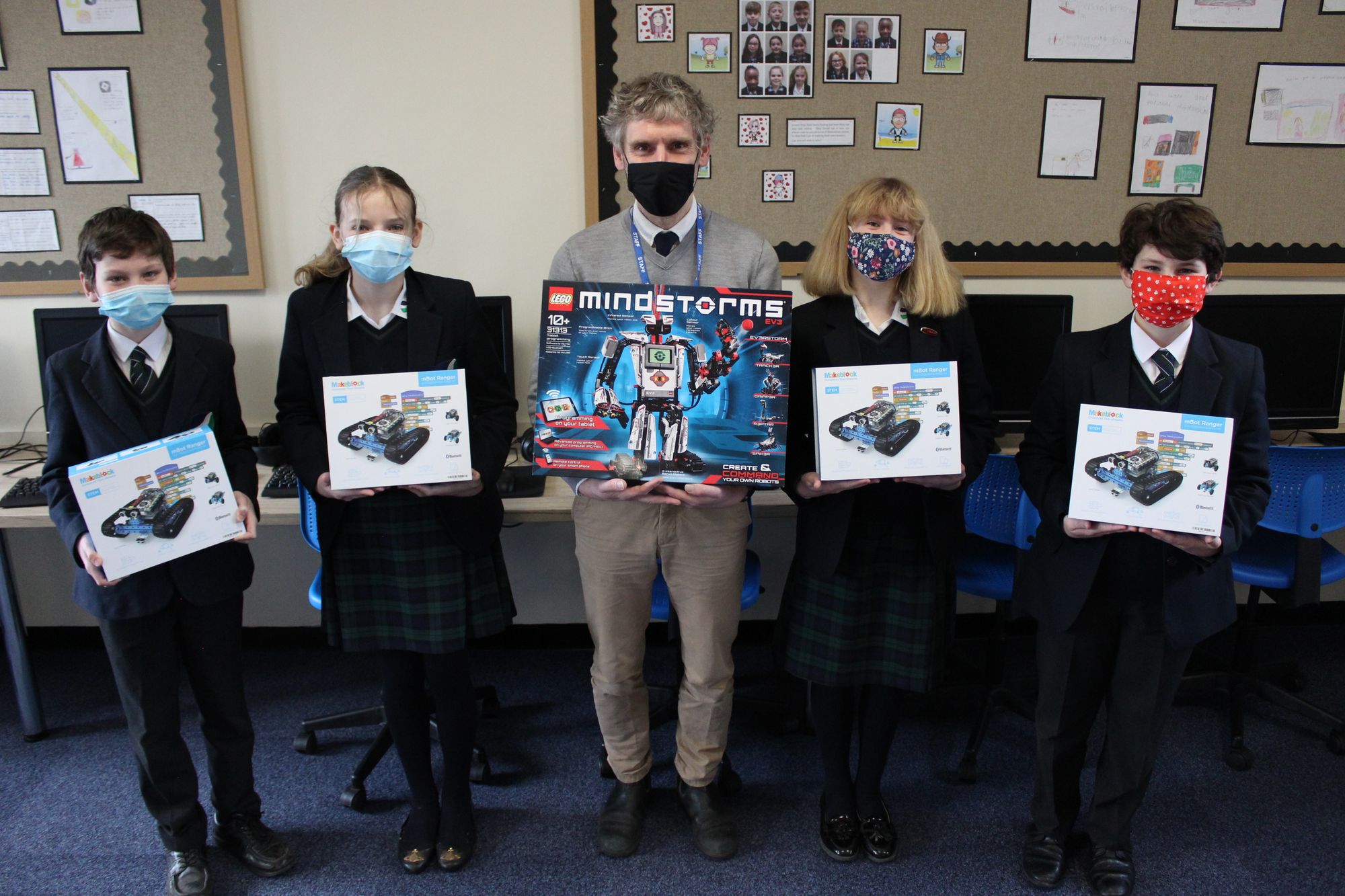 Students from a school in Eaglescliffe scoop two prizes in national robot competition