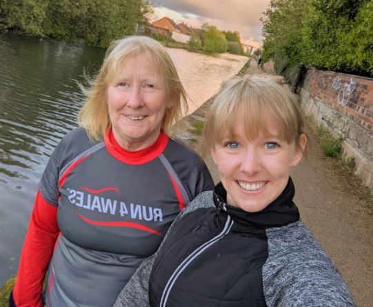 Blind Newcastle Emlyn runner set for London half marathon in mother's memory