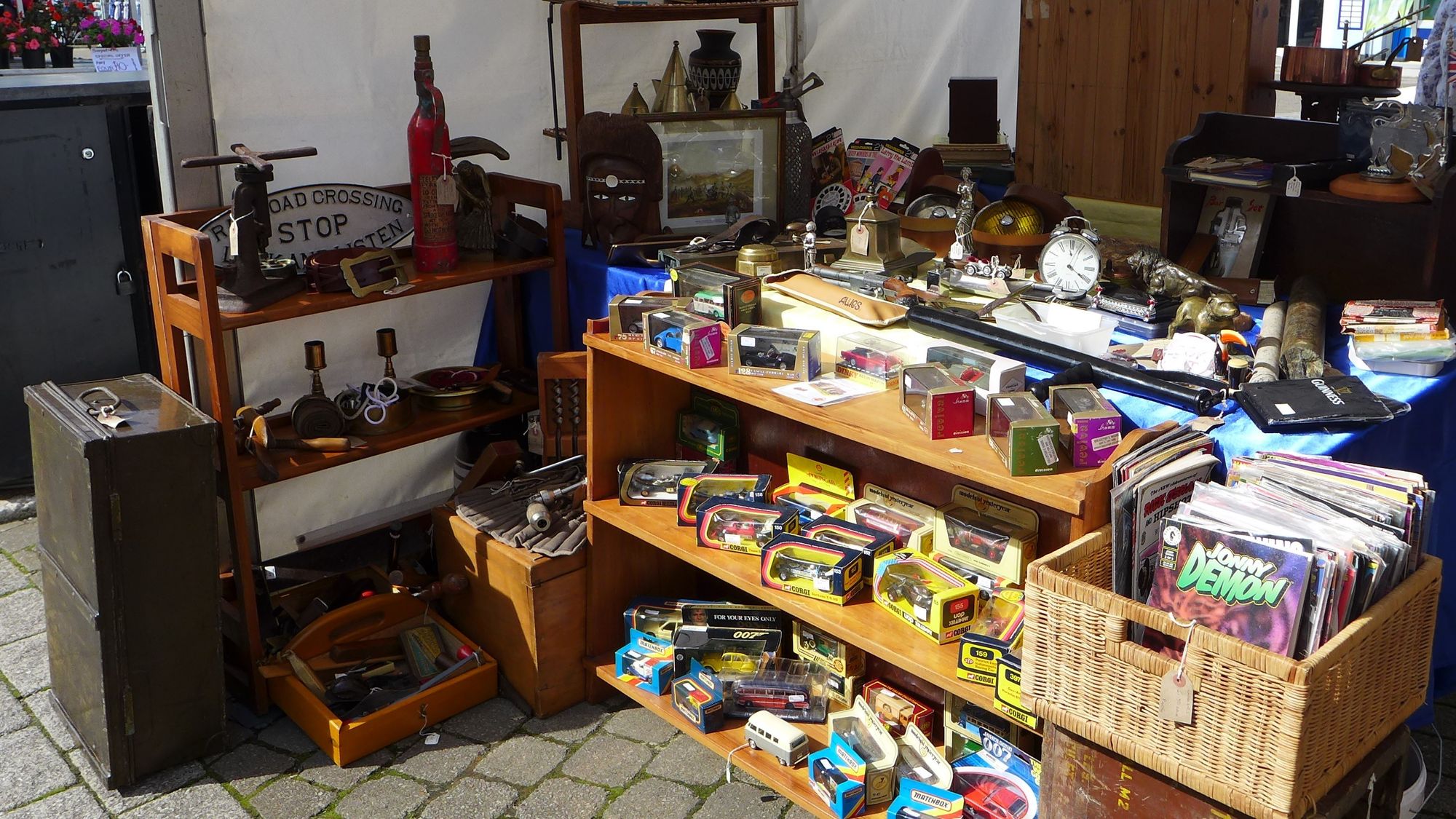 Truro antique market returns post lockdown