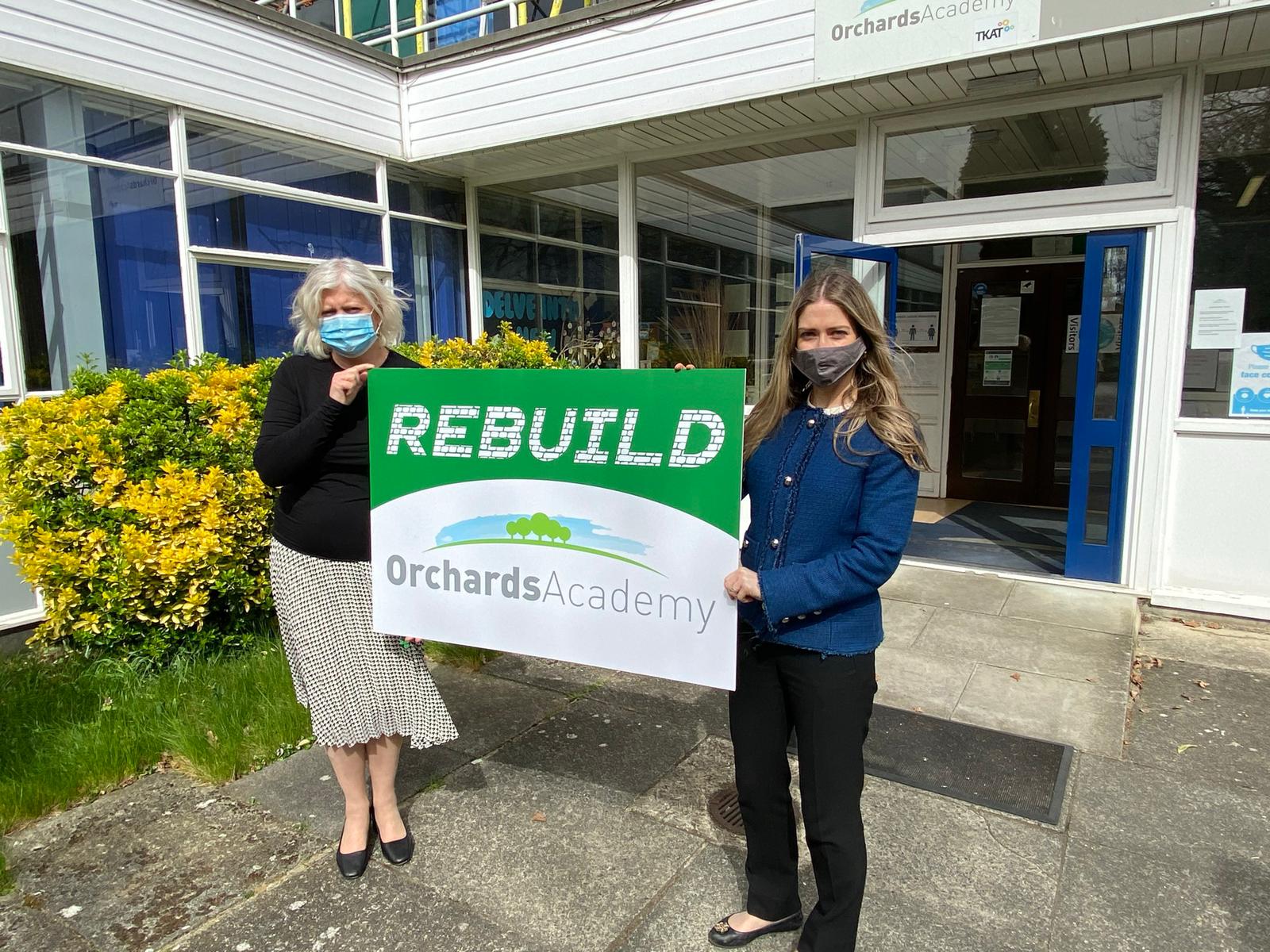 Sevenoaks MP leads campaign for school rebuild