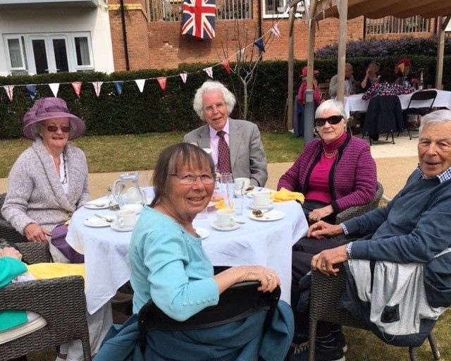 Exeter retirement village celebrate Queen’s birthday with afternoon tea