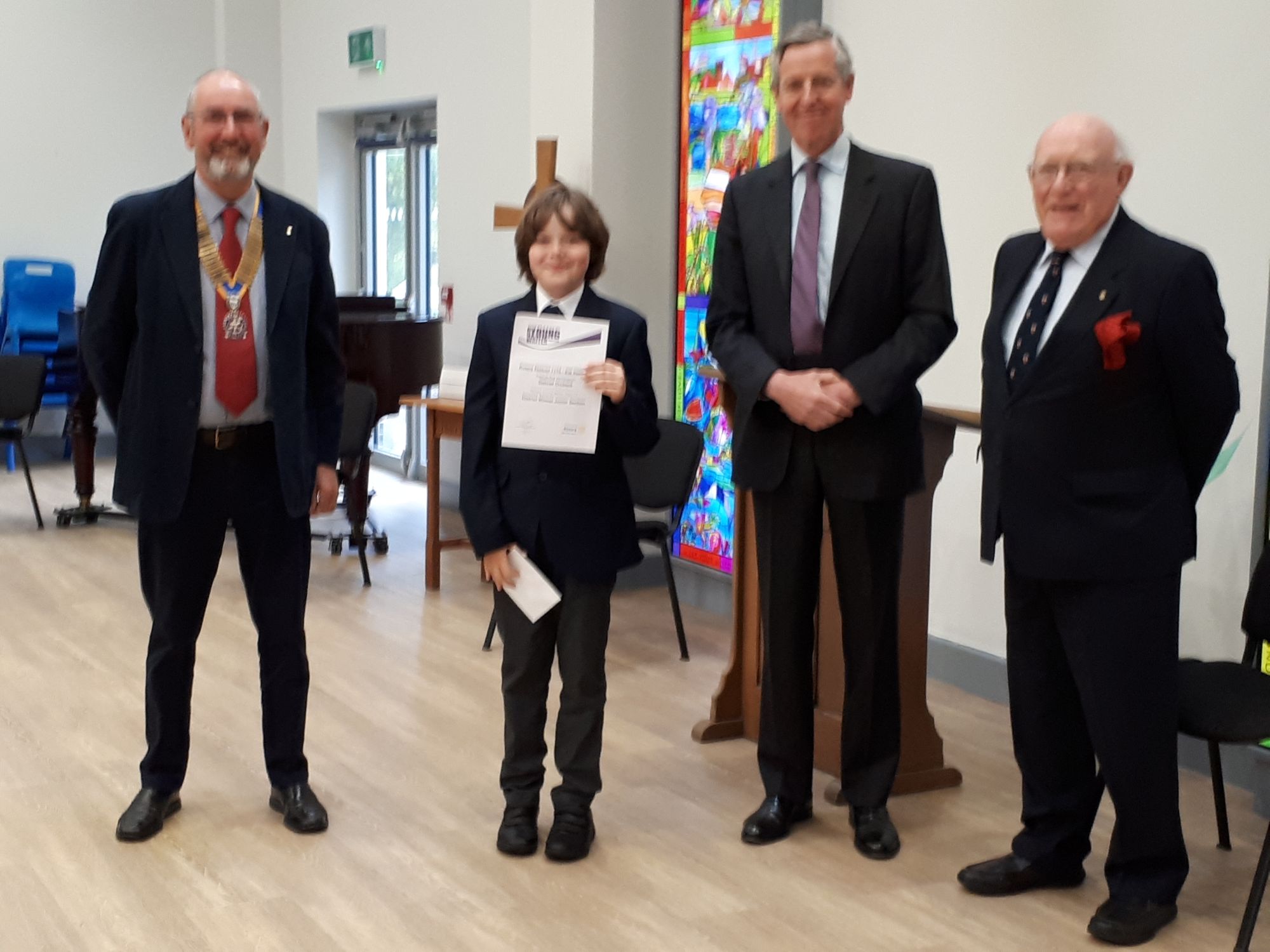 Truro School Prep pupil wins Rotary Young Writer competition 30 years