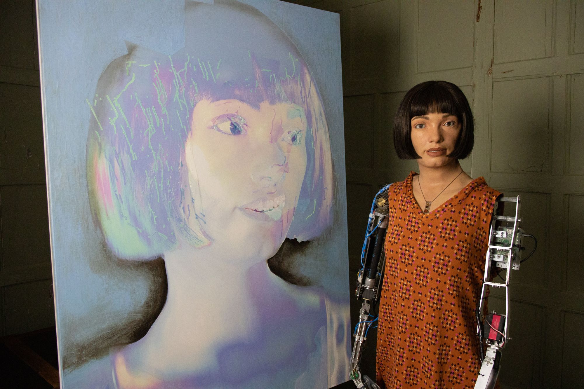 First life-like artist robot to take up residency at Porthmeor Studios in St Ives