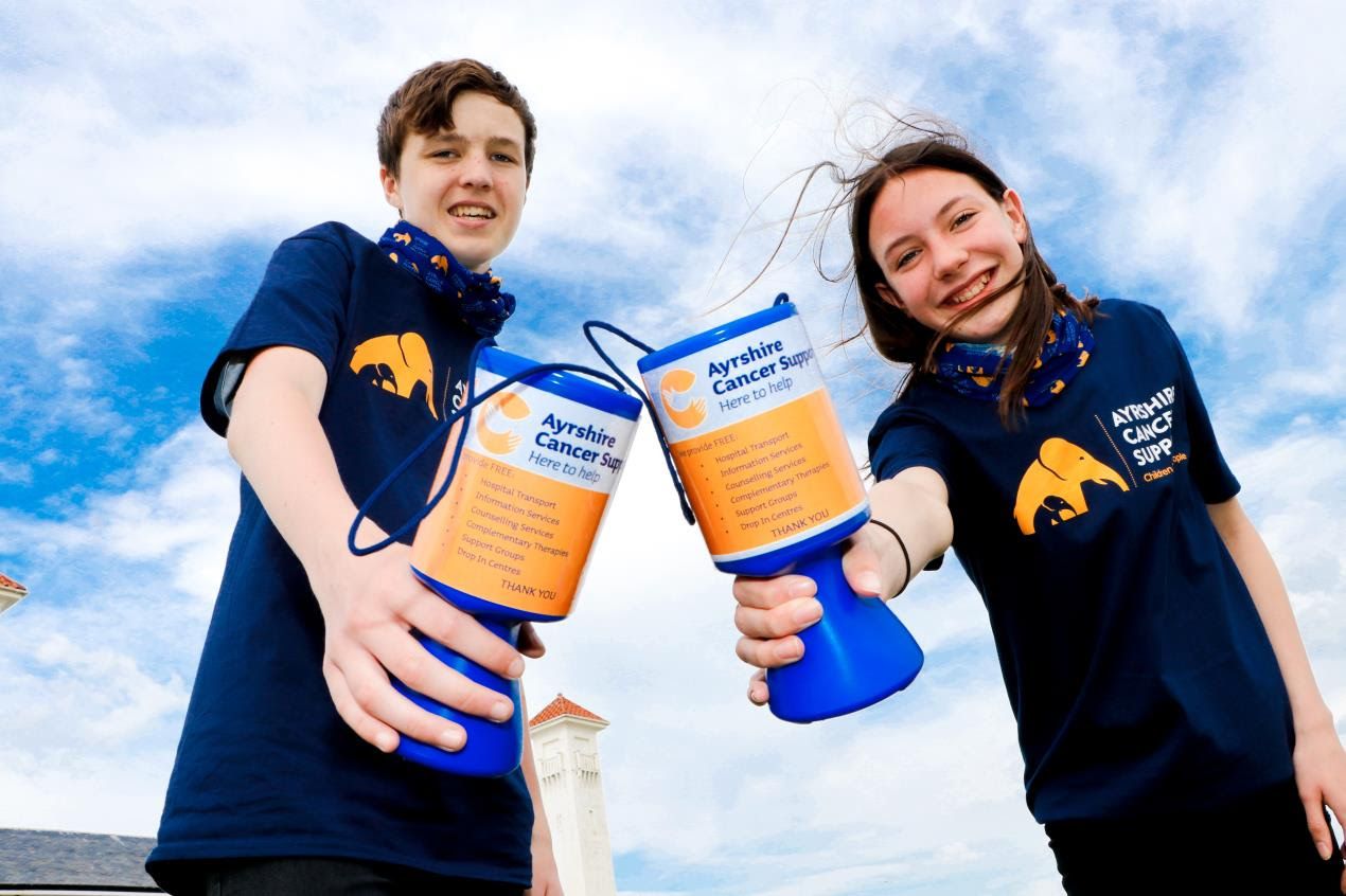 Housebuilder provides financial boost to Ayrshire cancer charity