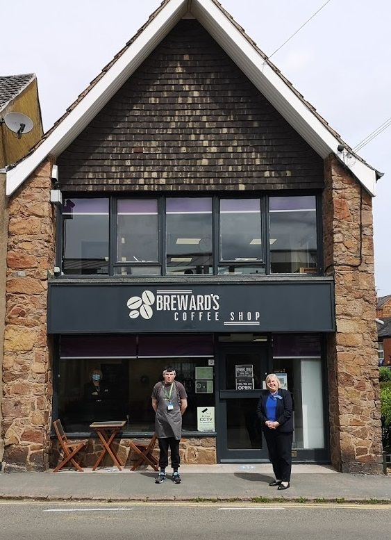 Student ran village coffee shop now open for business in Leicestershire