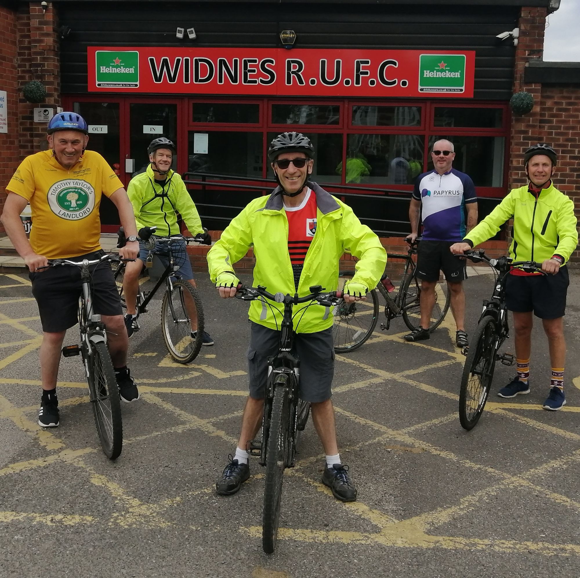 Widnes Rugby Club: Fixture shuffling, a new strip and the 'President's Bike Ride'