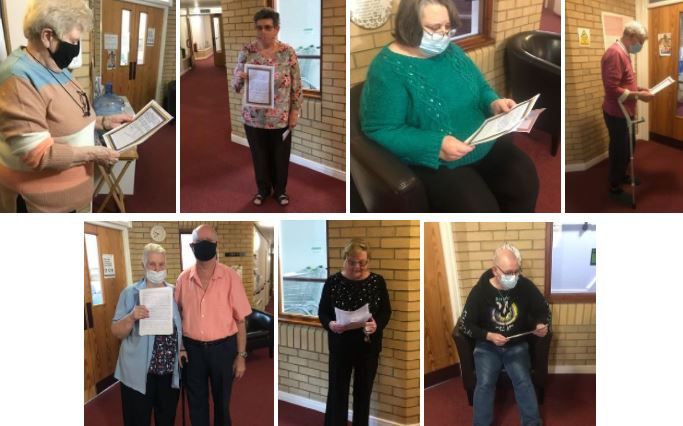 Thornaby pupils offer letters of friendship to local residents