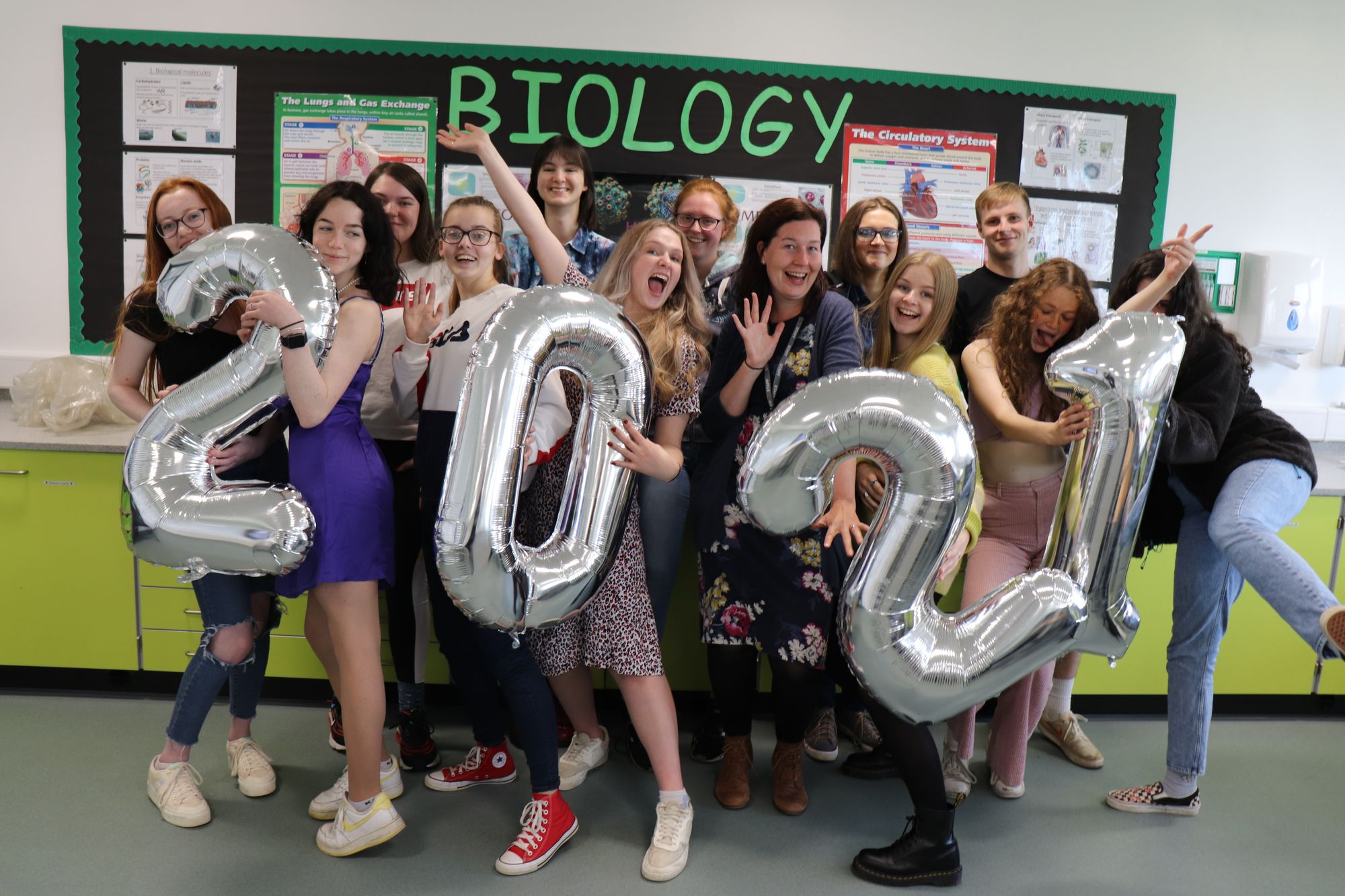 Callywith College leavers celebrate last day at school