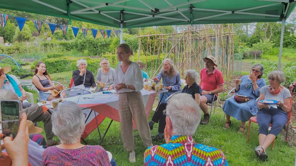 Bath Organic Growers celebrate 30 years on the allotments at Victoria Park