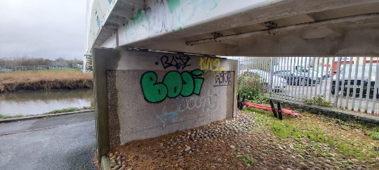 Newton Abbot graffiti blackspot tackled during regional crackdown