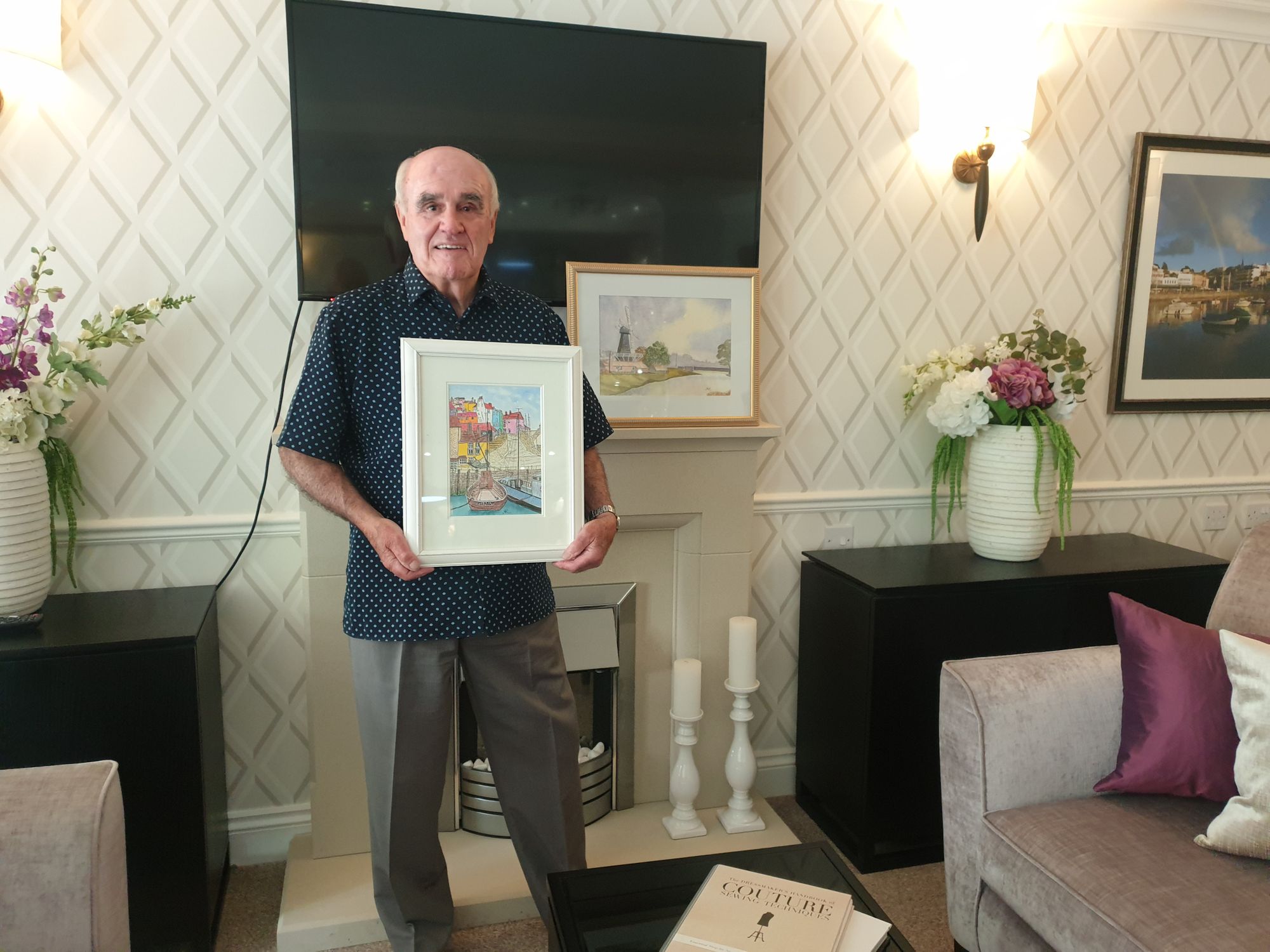 Torquay artist Alan sets out to prove his teacher wrong!