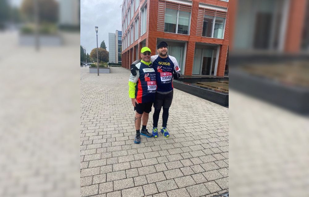 Blind veteran to run Brighton Half for sight loss charity