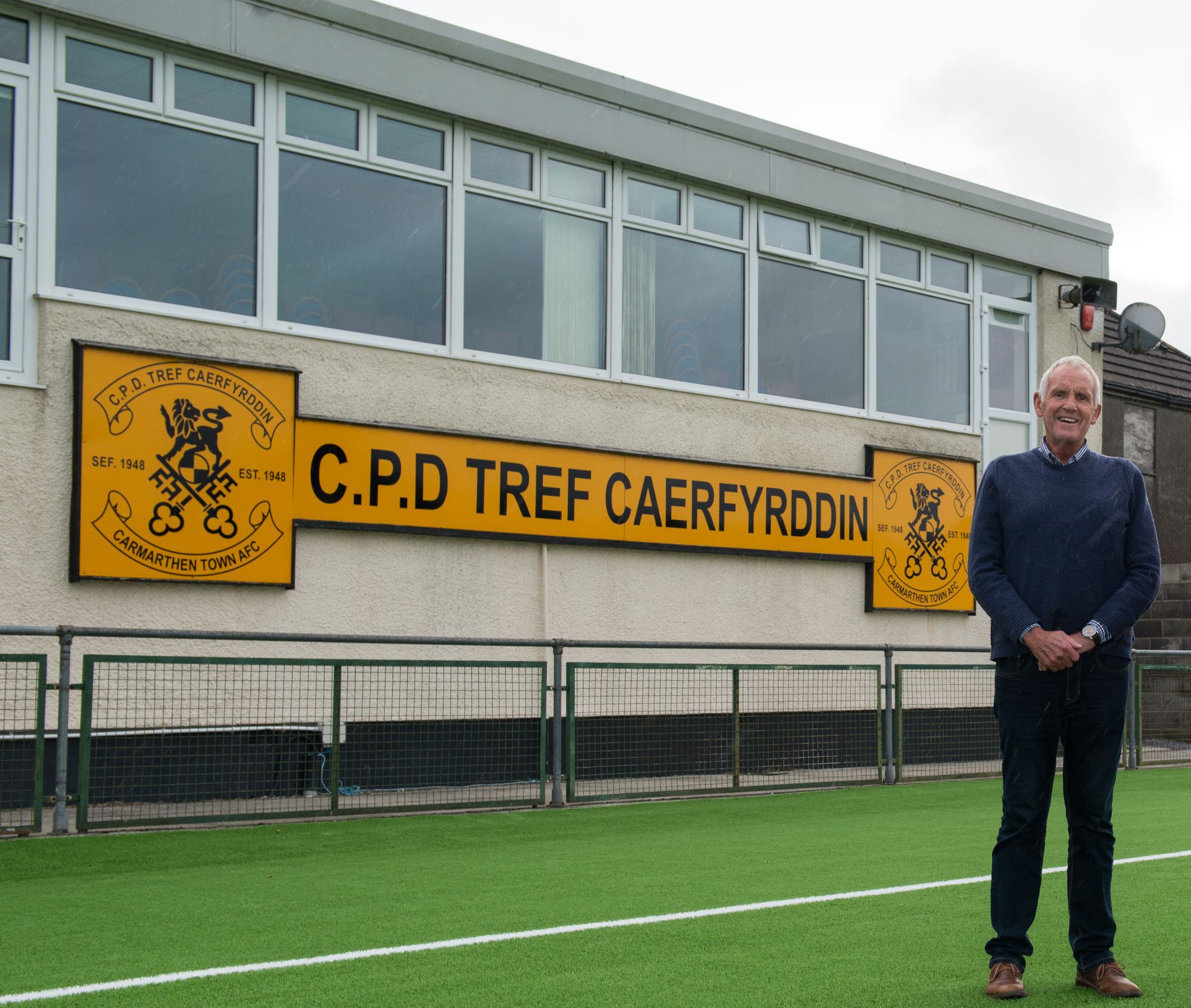 It's first come, first served at Carmarthen Town match