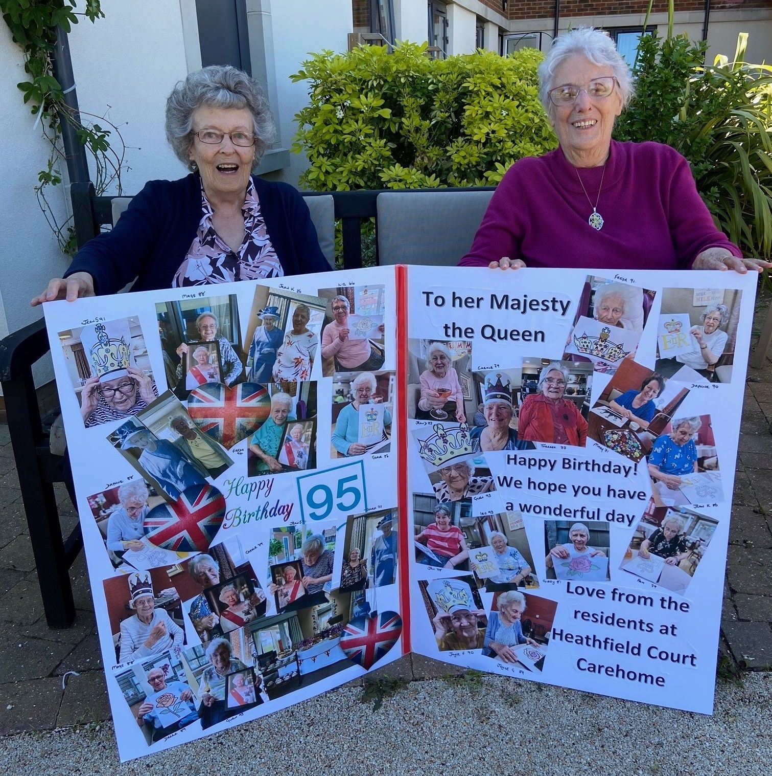 Northumberland Heath residents 'troop' out for Queen's official birthday