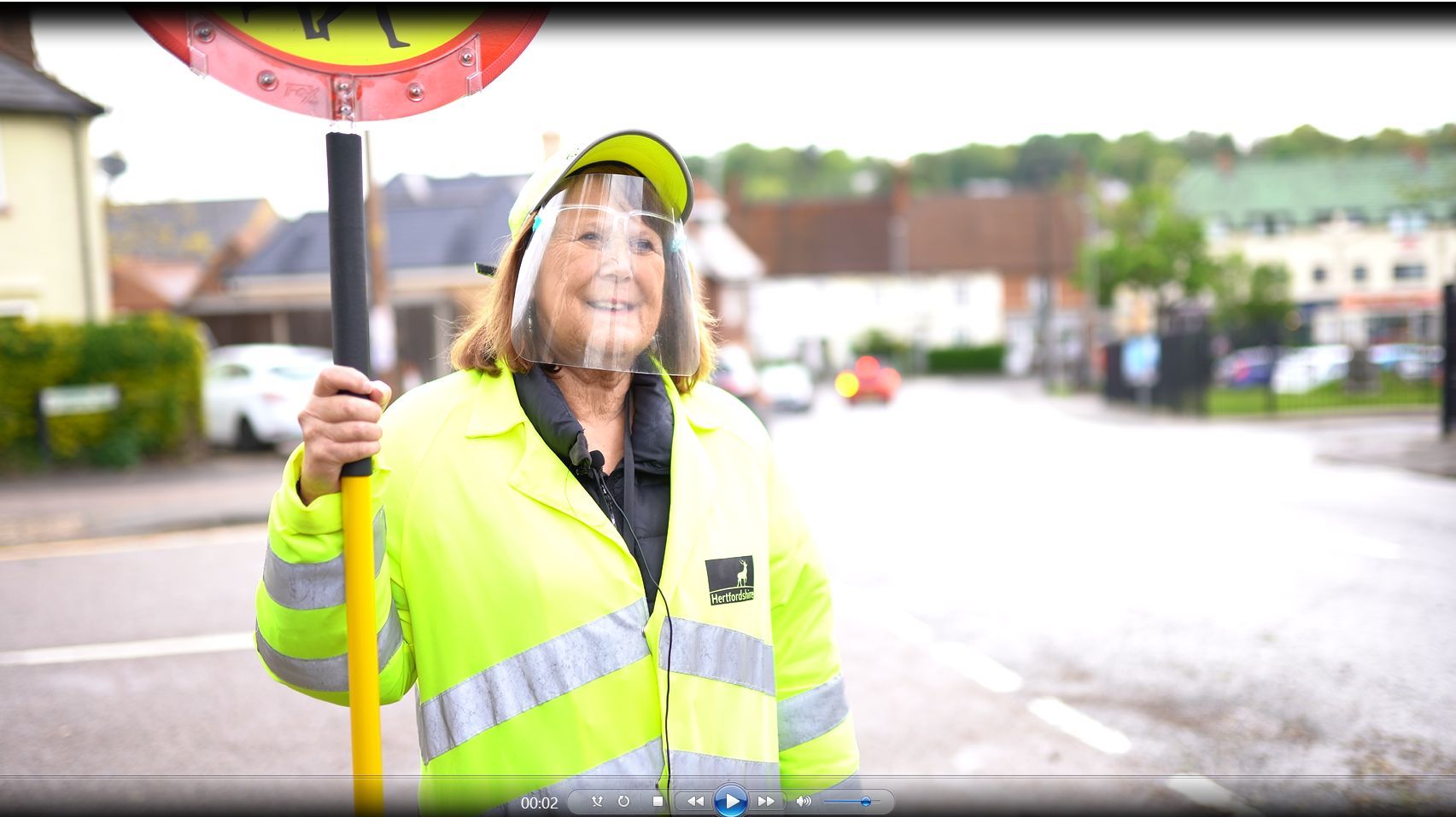 Berkhamsted lollipop lady celebrates 40 years keeping children safe