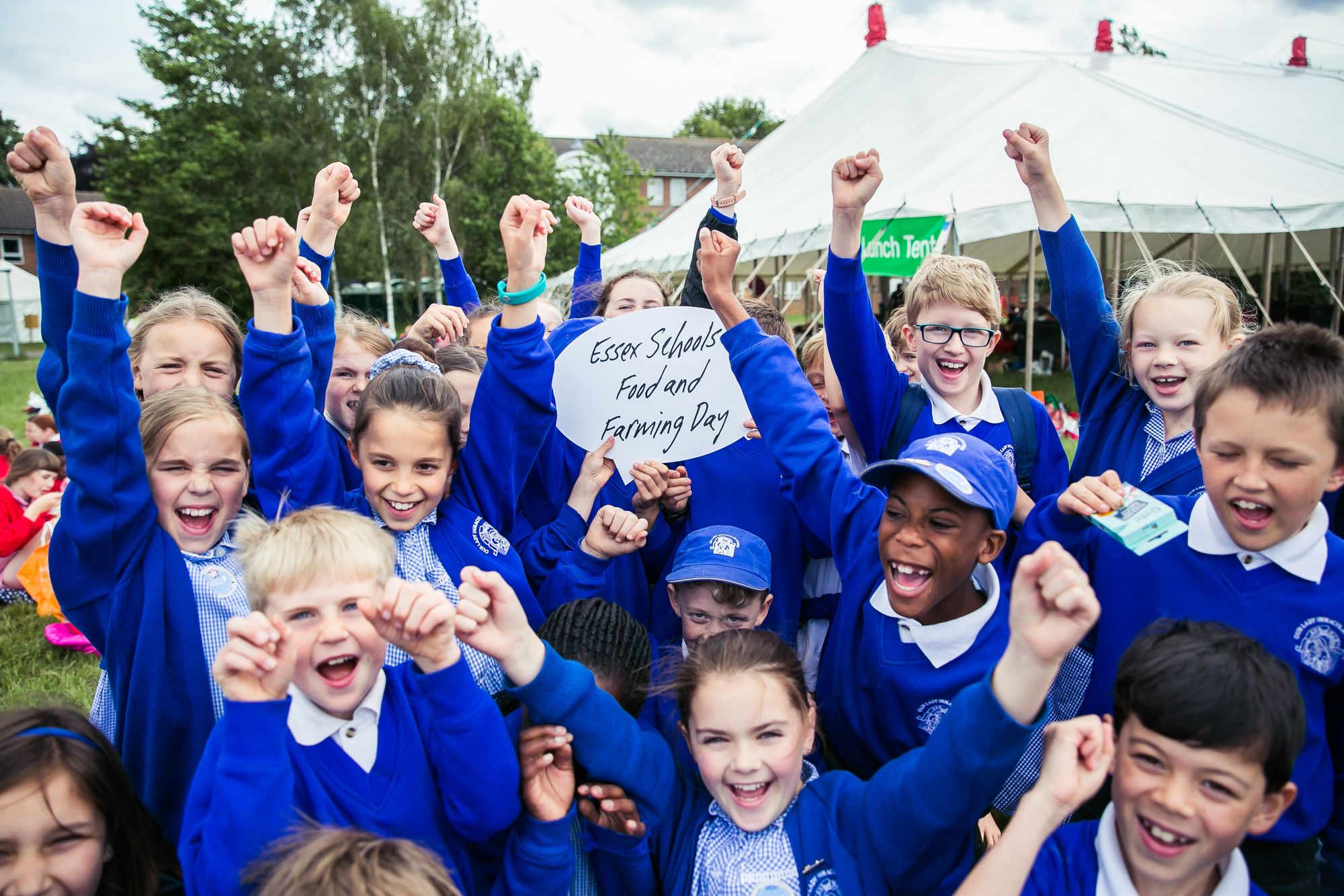 Essex pupils enjoy interactive food and farming day
