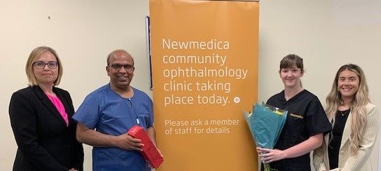 Frome eye clinic highlights unsung heroes to mark Carers Week