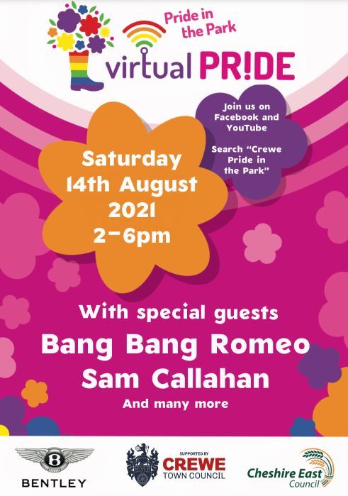 Cheshire East council to host virtual pride event in August