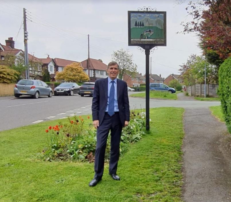 Macclesfield MP calls on Lyme Green to remain part of Sutton Parish