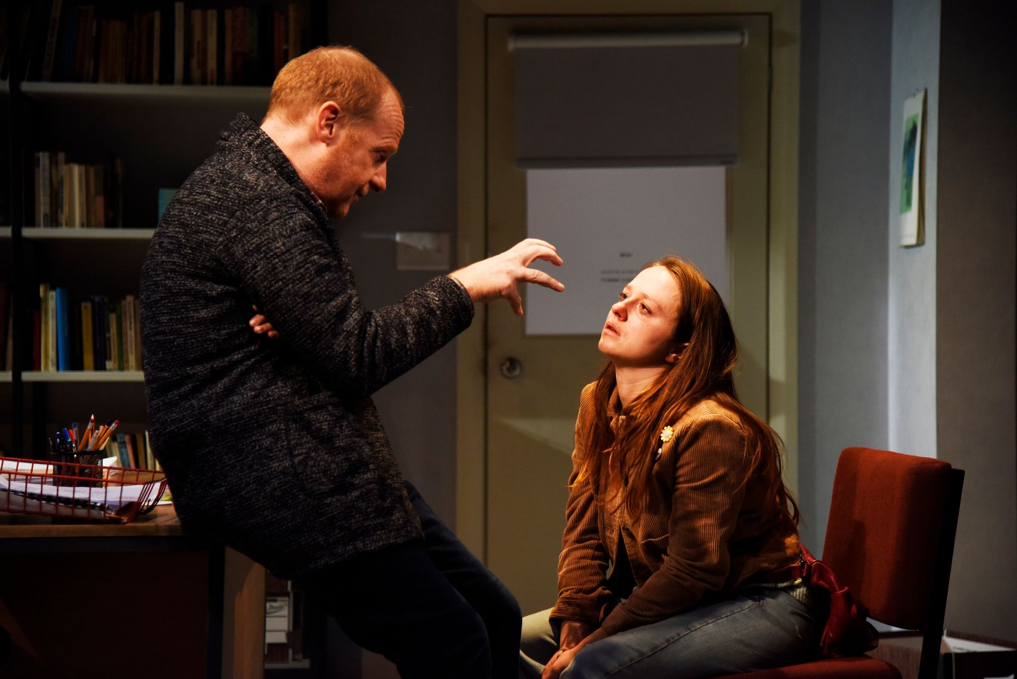 Review: Powerful and poignant production of Oleanna returns to Bath with a bang
