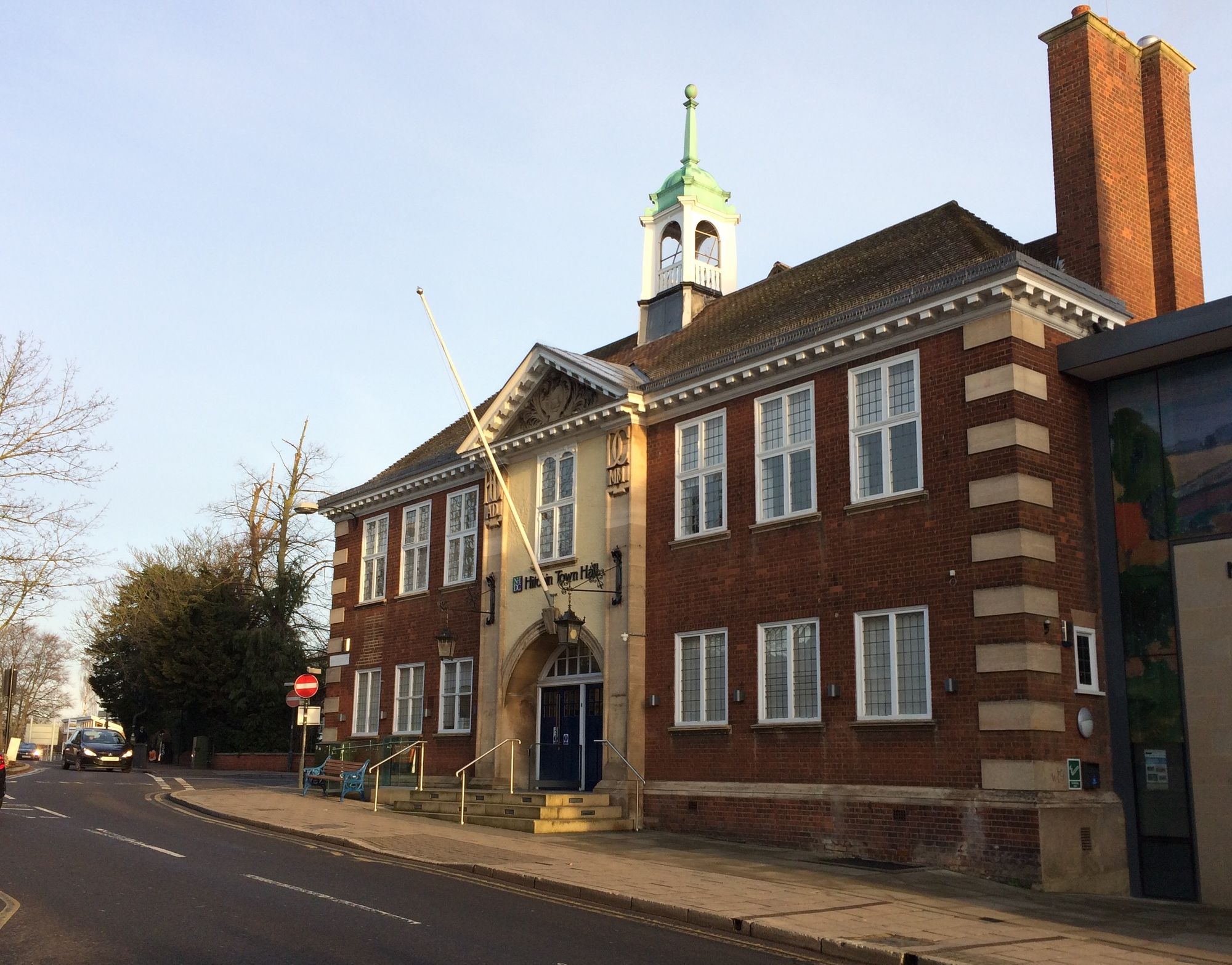 Hitchin Town Hall remains open as pandemic restrictions are extended