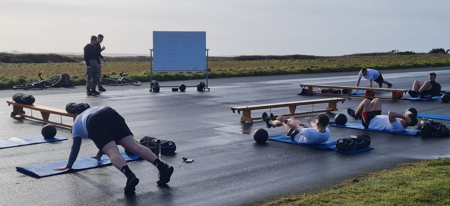 Army regiment take on gruelling 24-hour physical challenge for Wales Air Ambulance