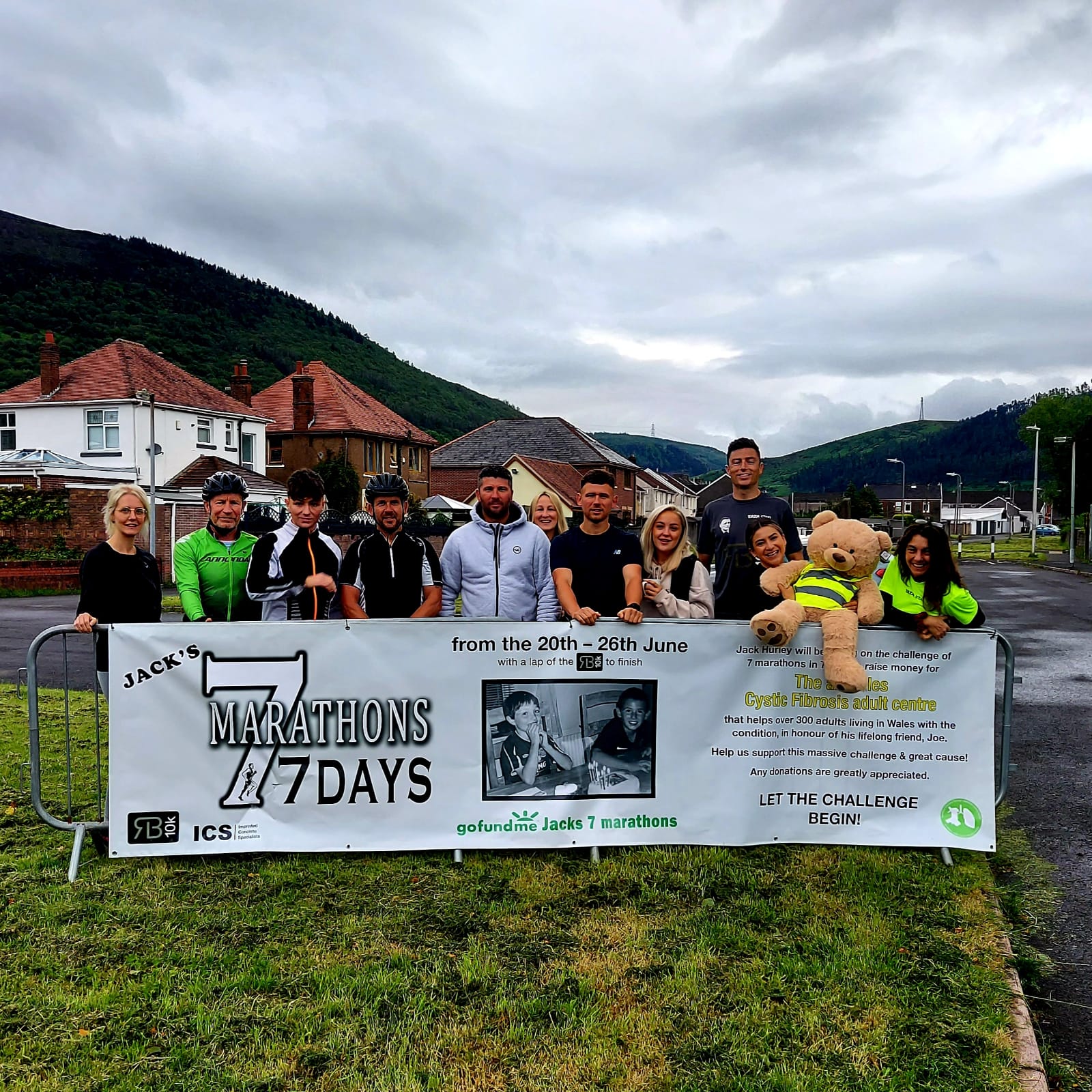 Cwmafan 22-year-old tackling seven marathons in a week for Cystic Fibrosis unit