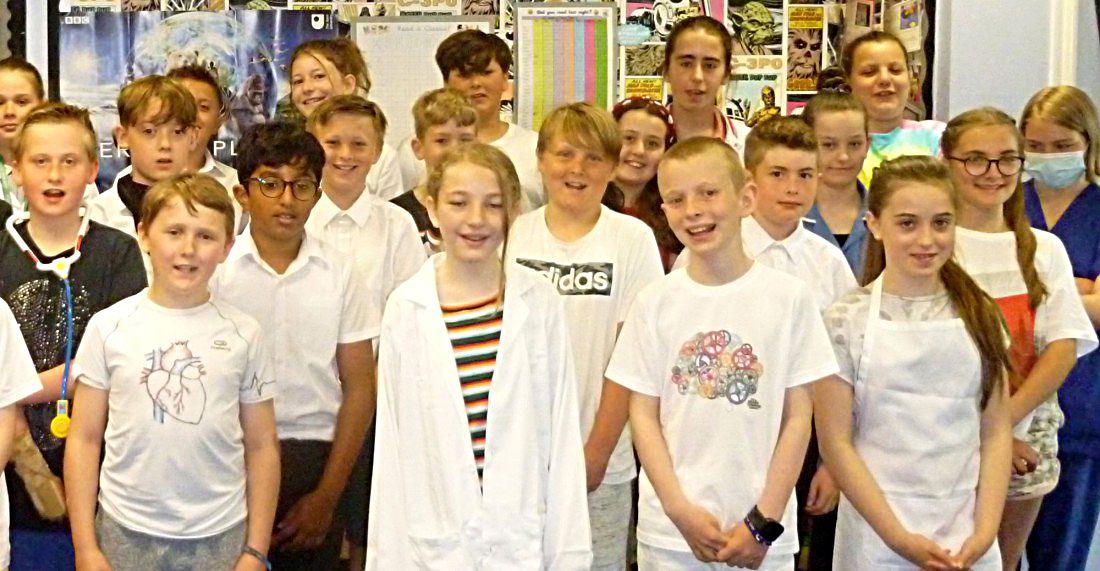 Thanet pupils investigate the wonders of the human body