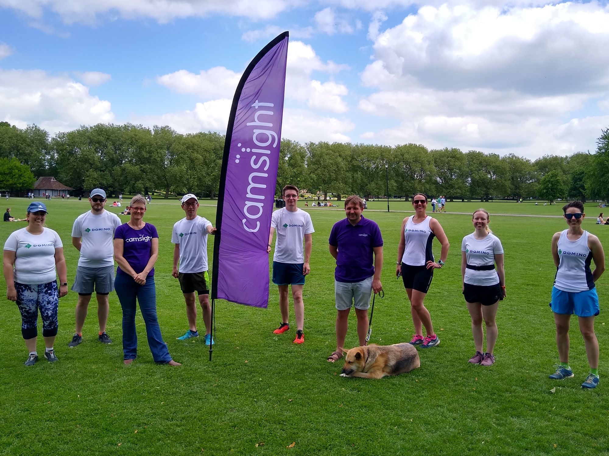 Cambridge team run 142 miles for sight loss charity