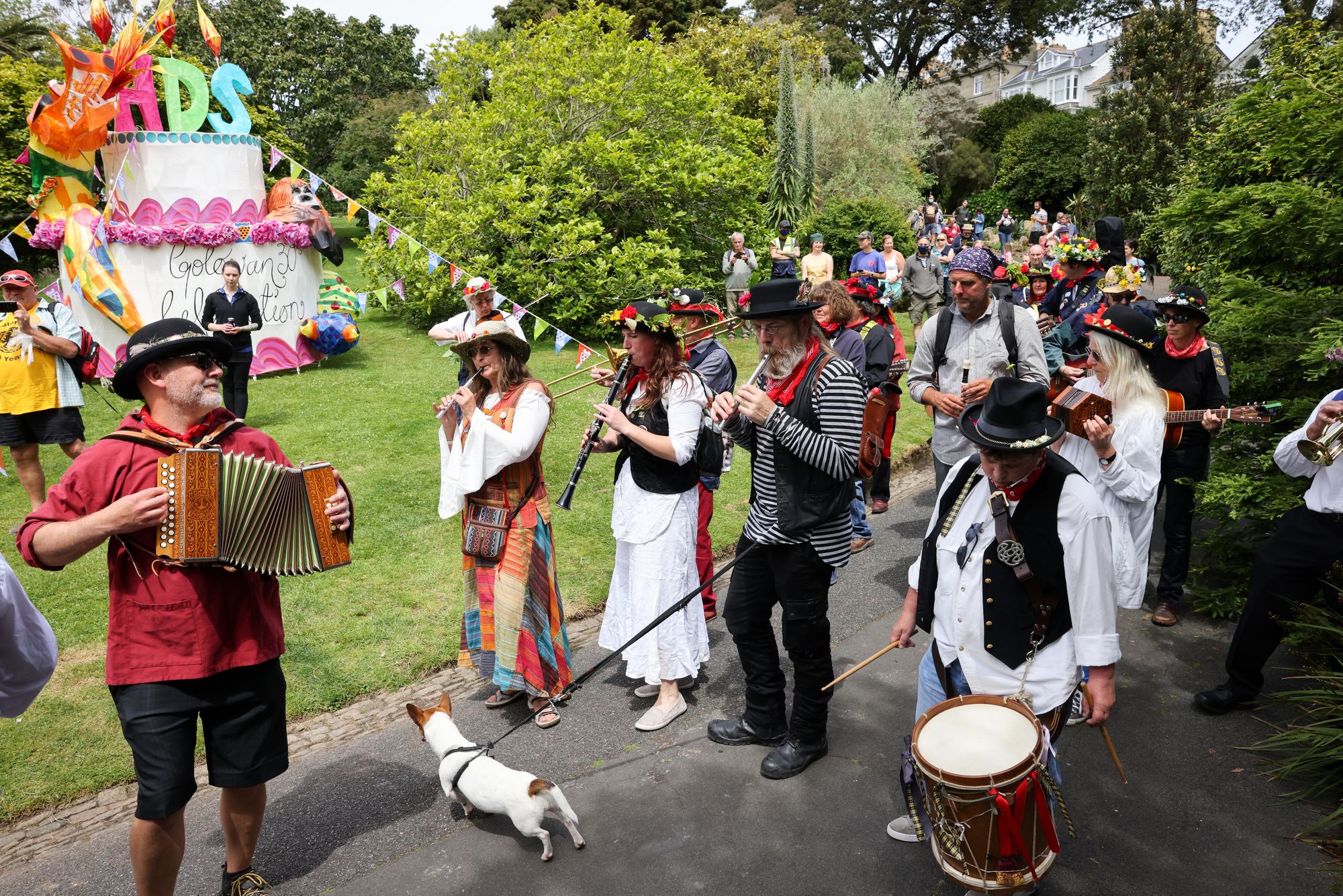 Low key Mazey Day brightens Penzance despite pandemic