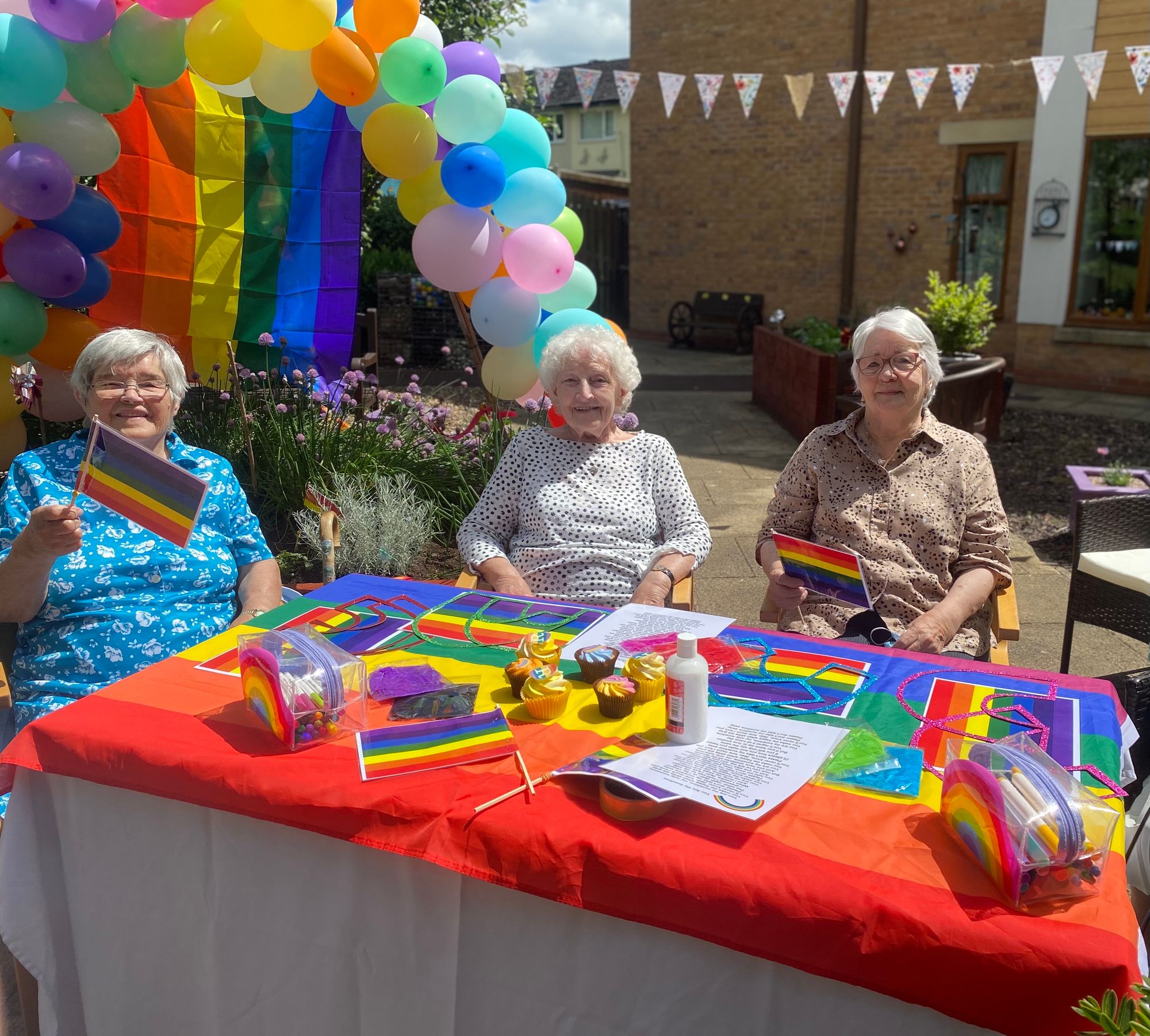 Annual Silver Pride event celebrated at Crewe care home