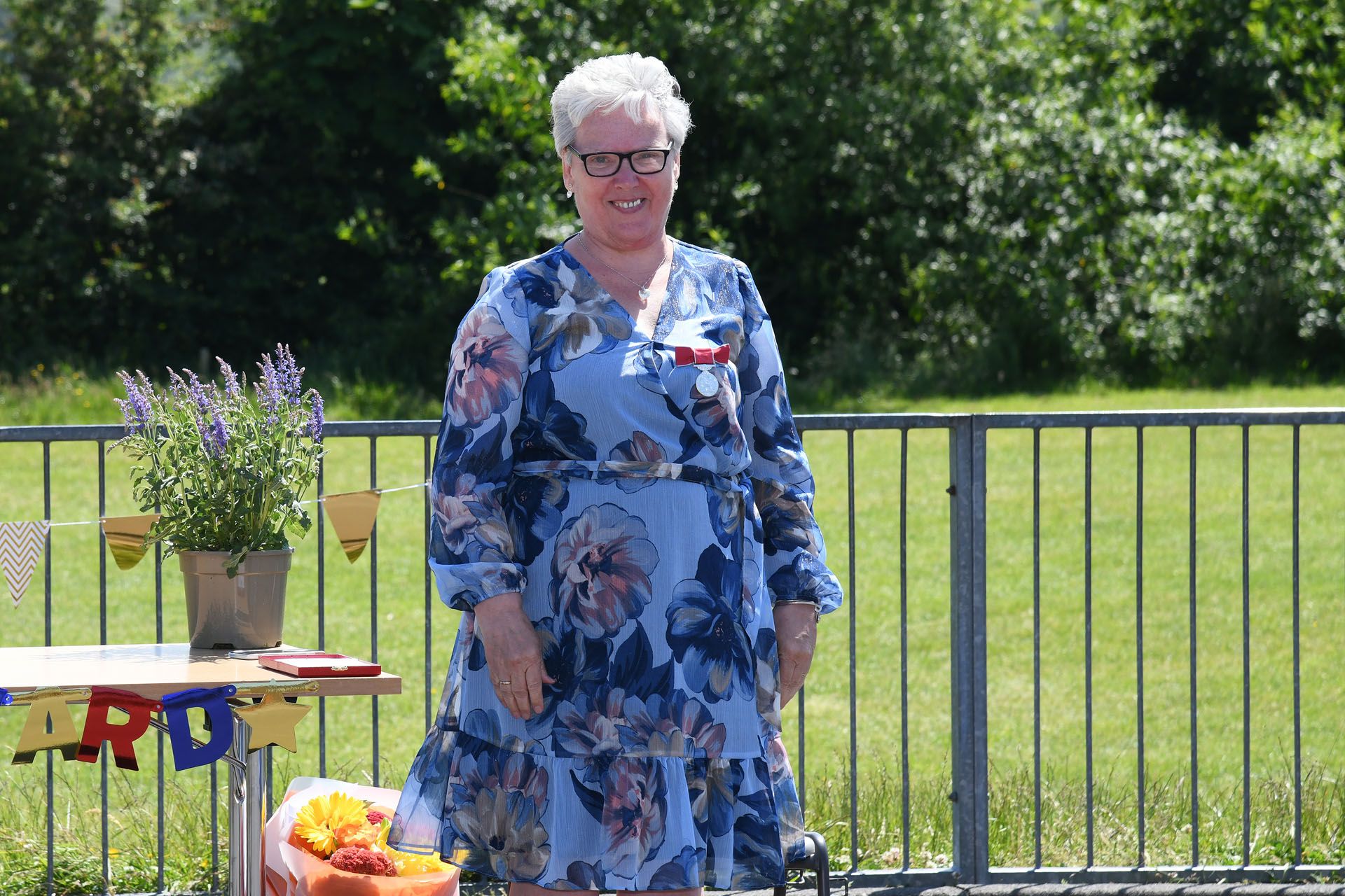 East Ayrshire community stalwart Liz Shannon is honoured