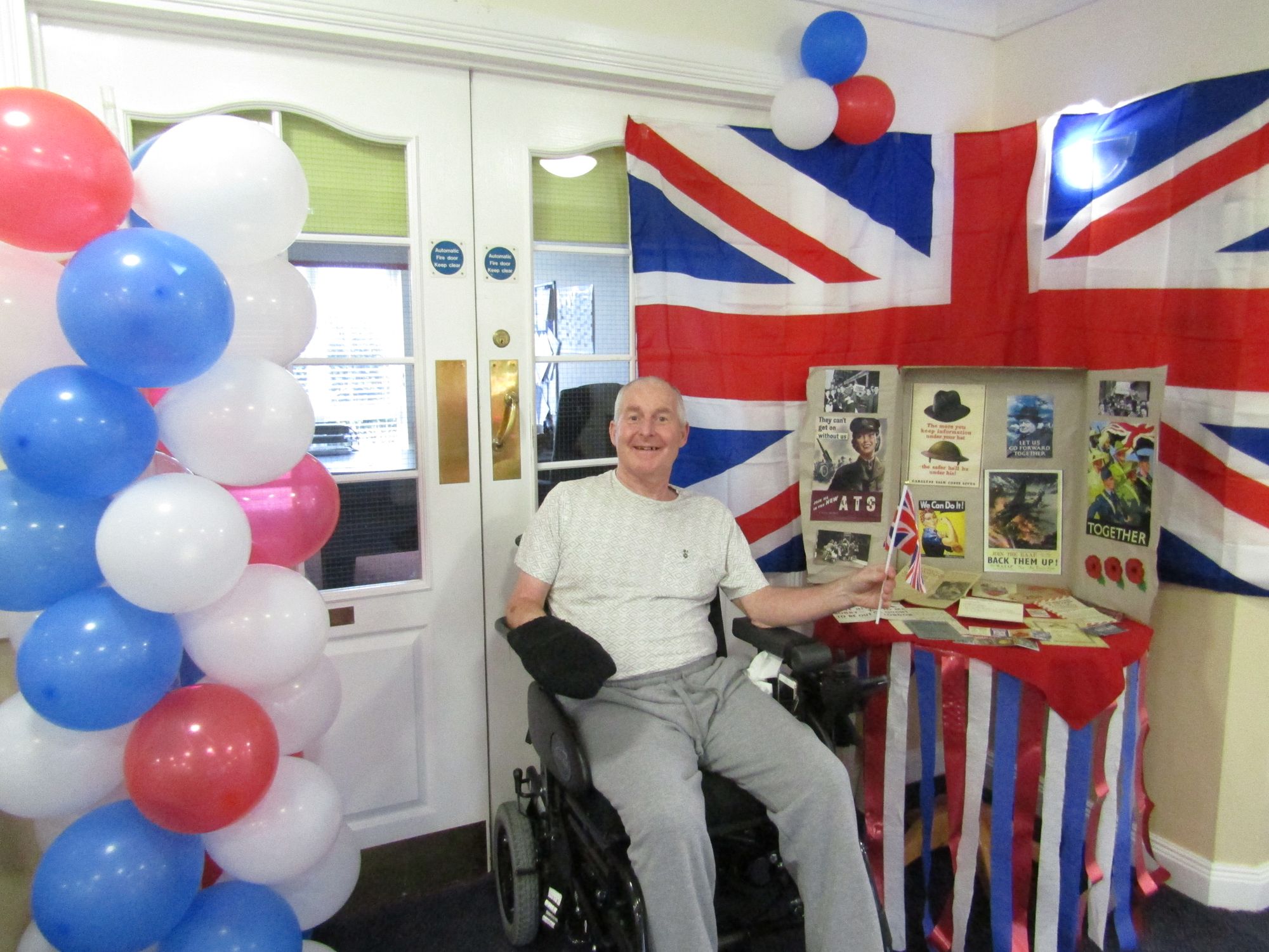Bedlington care home celebrates VE Day