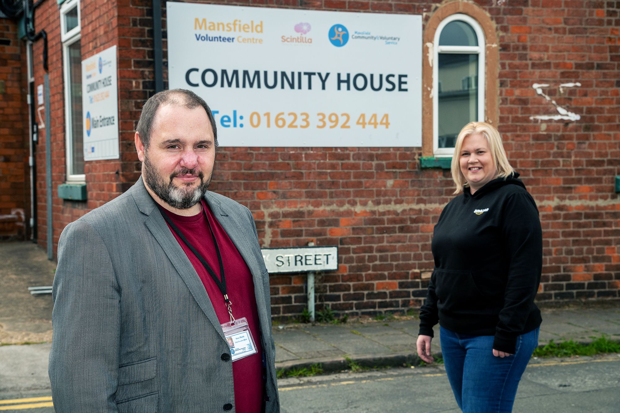 Donation made to Mansfield charity will help support the community