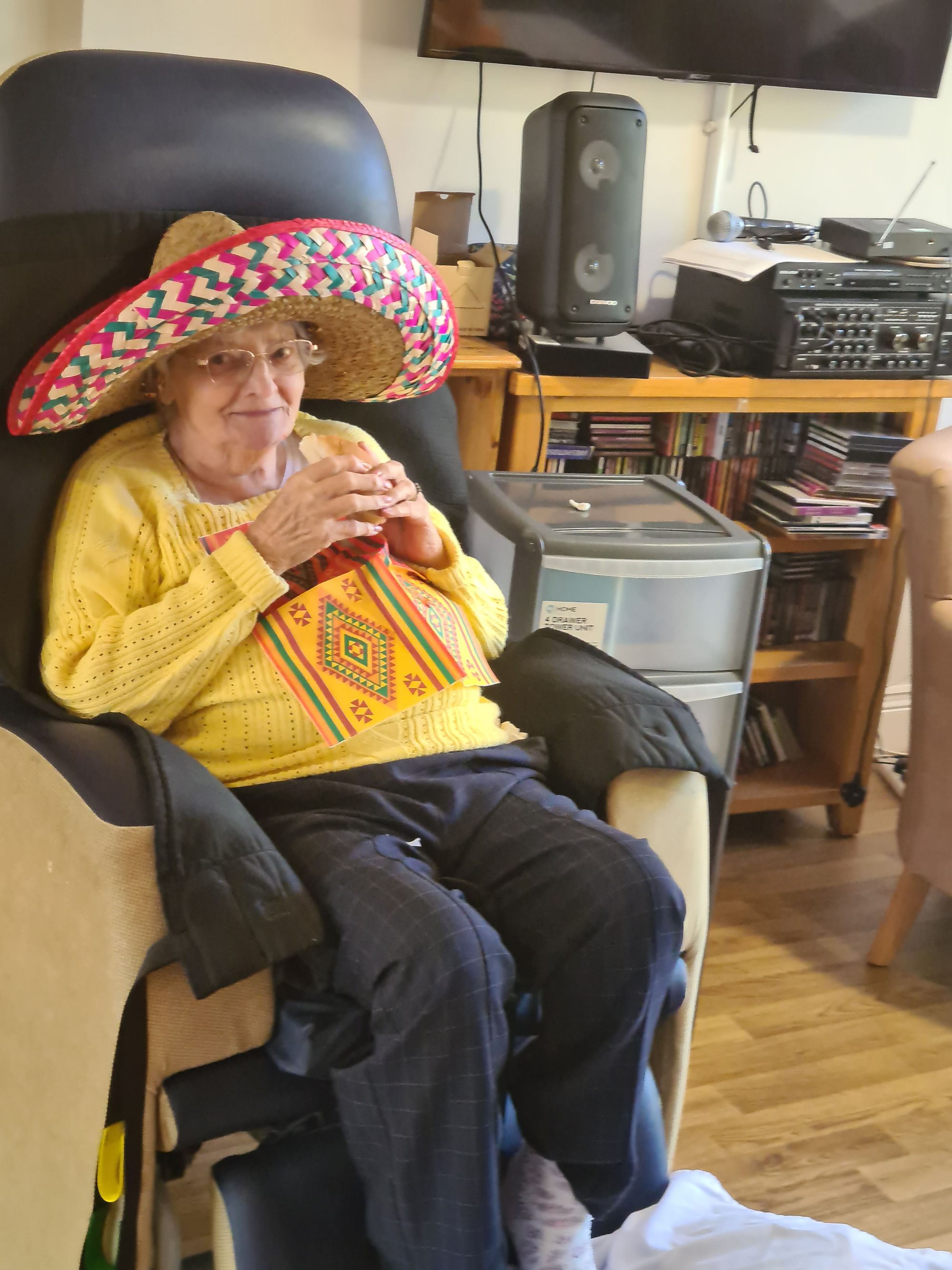 Banks care home residents celebrate Cinco de Mayo