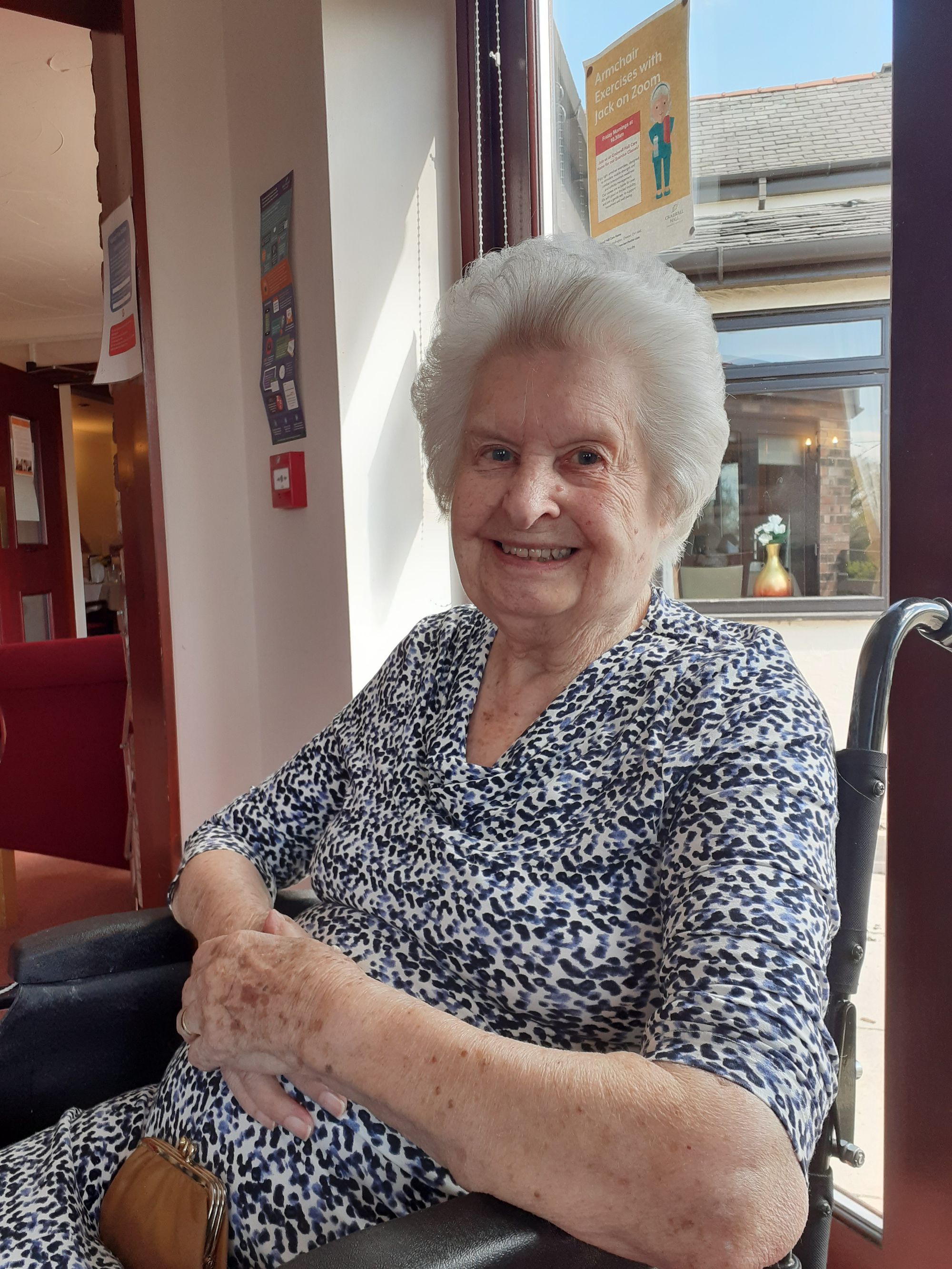 Chester care home residents welcome back hairdresser