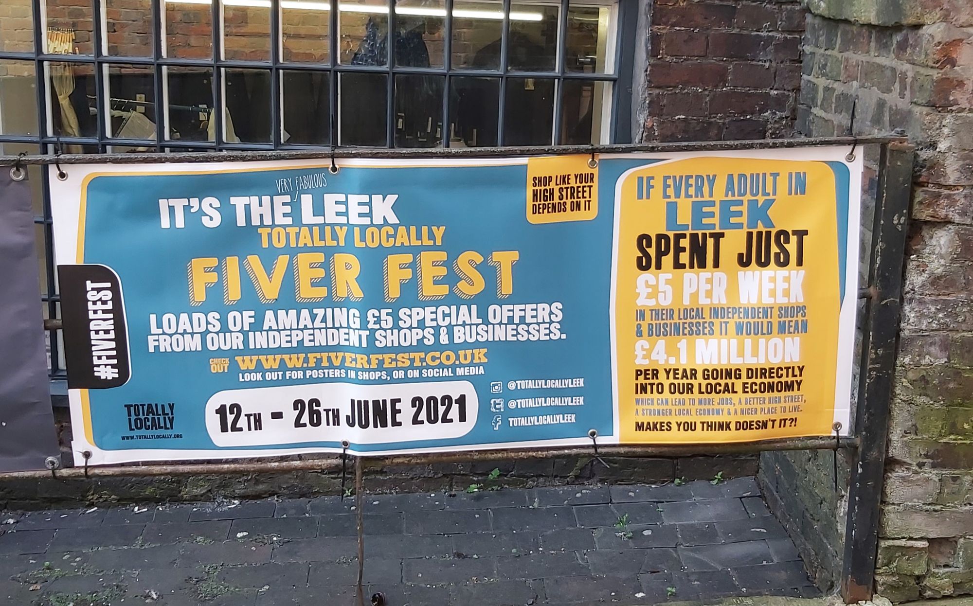 Fiver Fest is coming to Leek