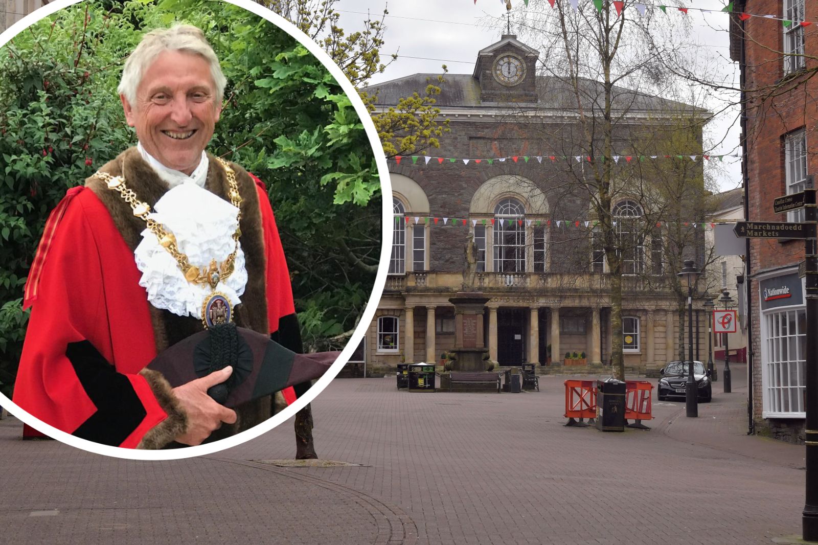Carmarthen mayor re-elected for second year