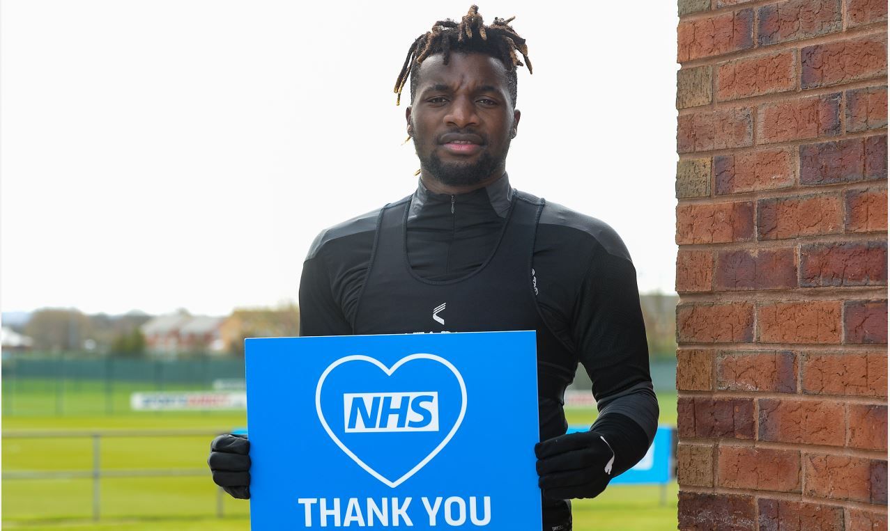 Newcastle's NHS staff receive care packages donated by Newcastle United footballer