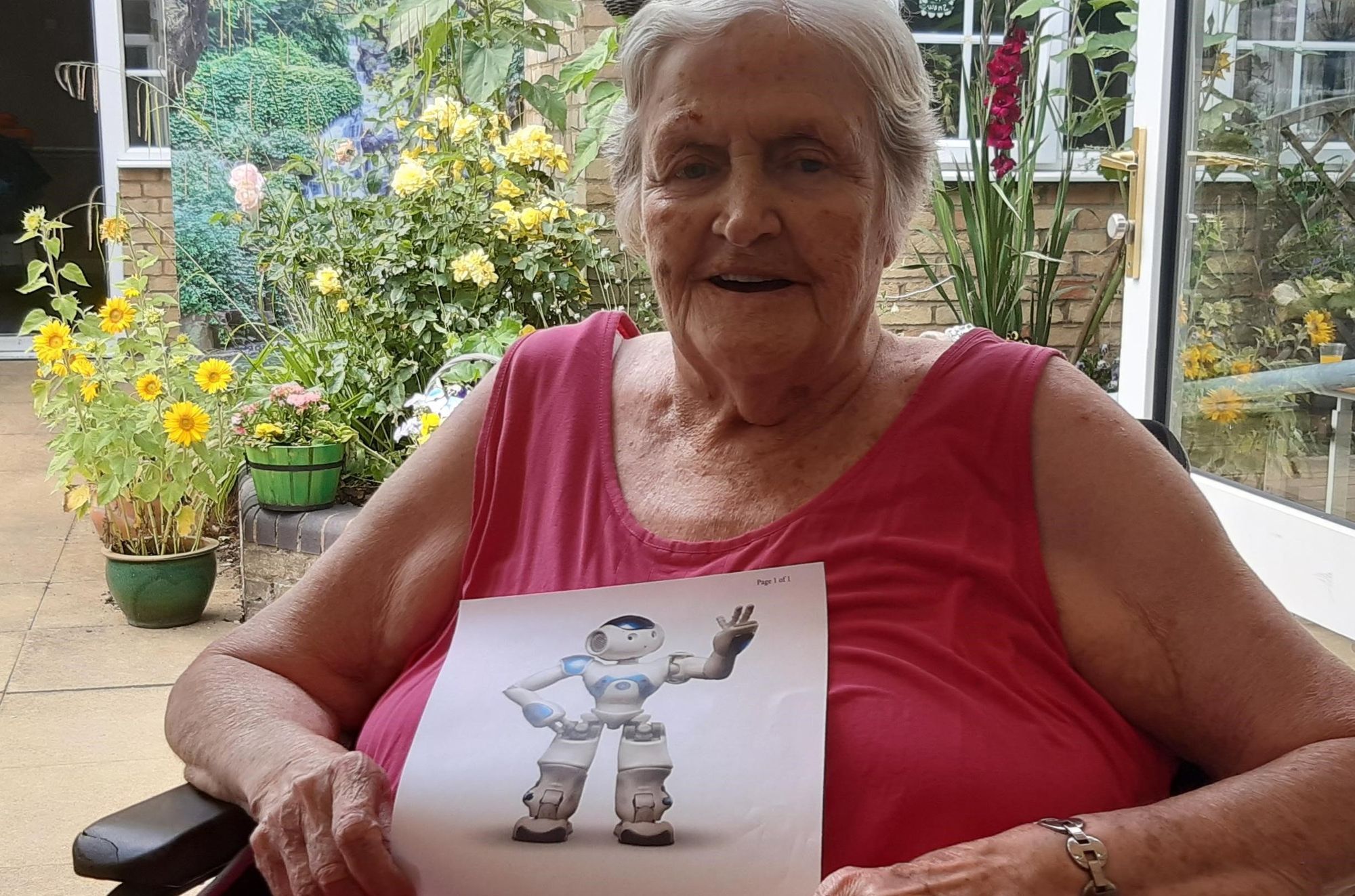 Ware care home talk robots past, present and future