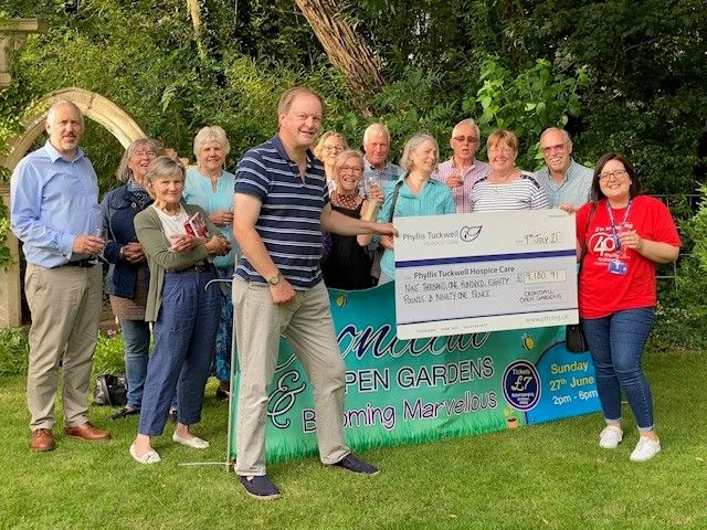 Crondall charity events raise more than £9,000 for Farnham hospice