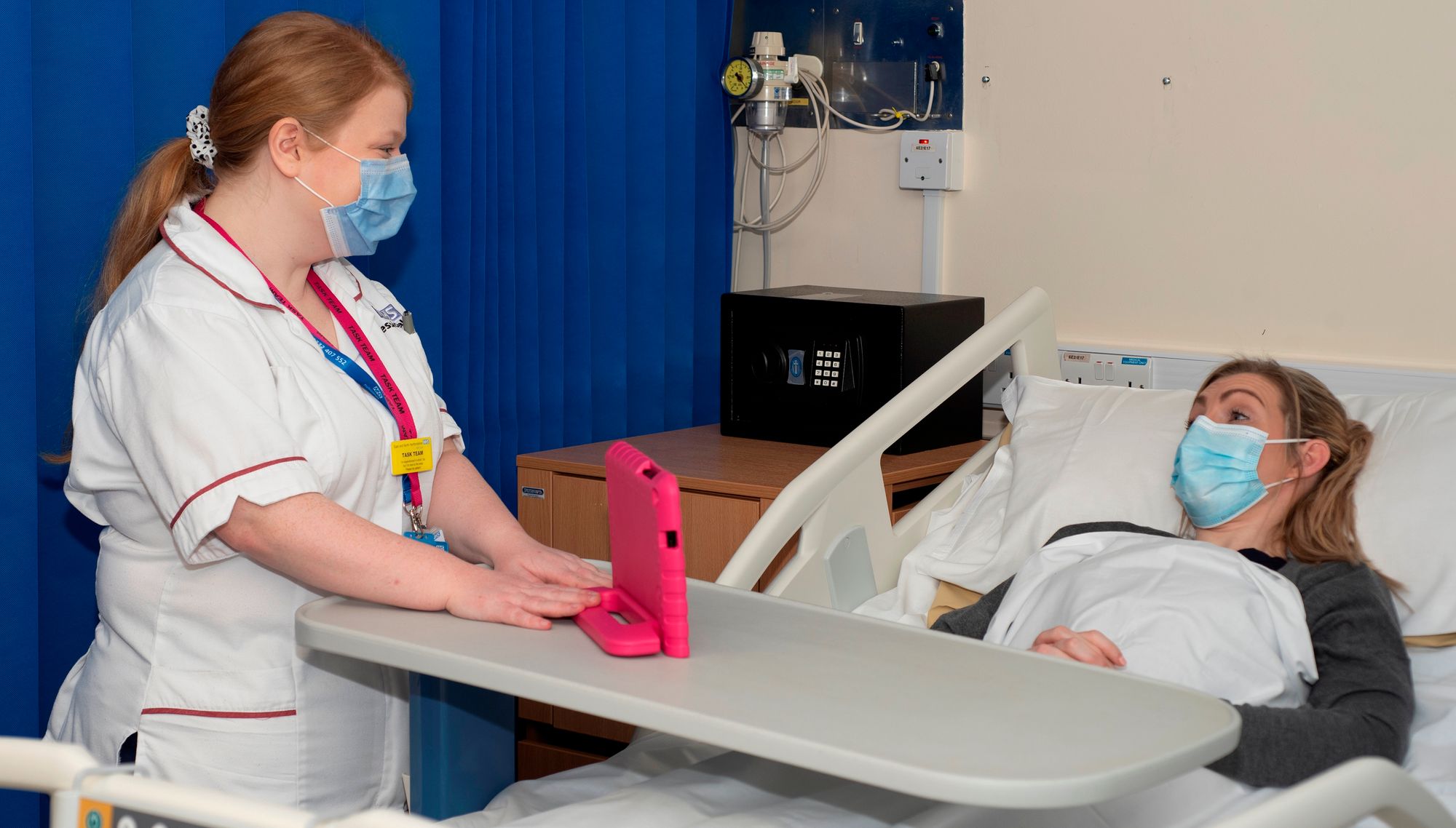 Stevenage hospital charity funds role to help patients keep in touch with loved ones