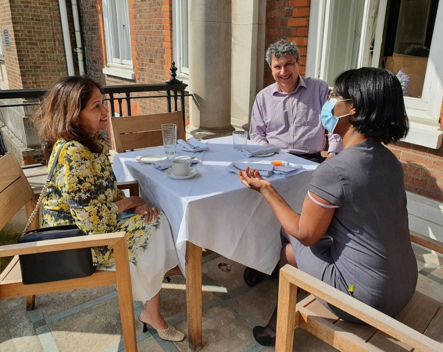 Southgate care home hosts community breakfast