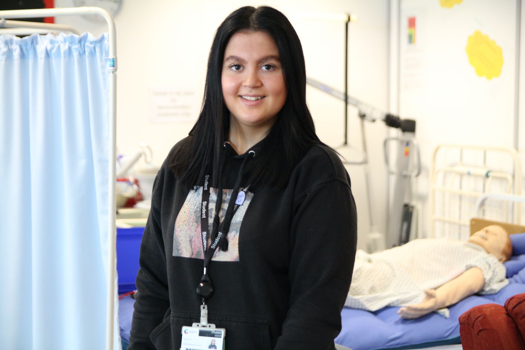 Cheshire College’s Caitlin juggles college while caring for the community